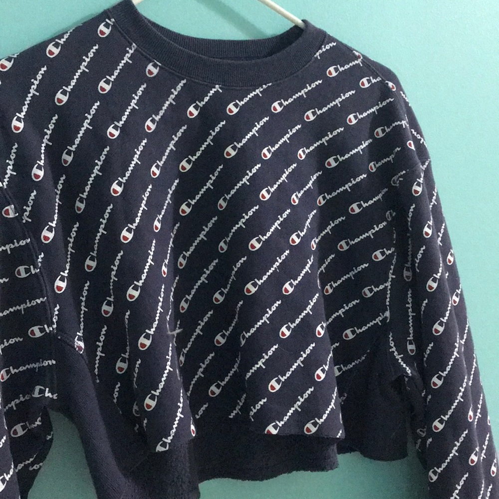 Women’s champion repeat cropped sweatshirt